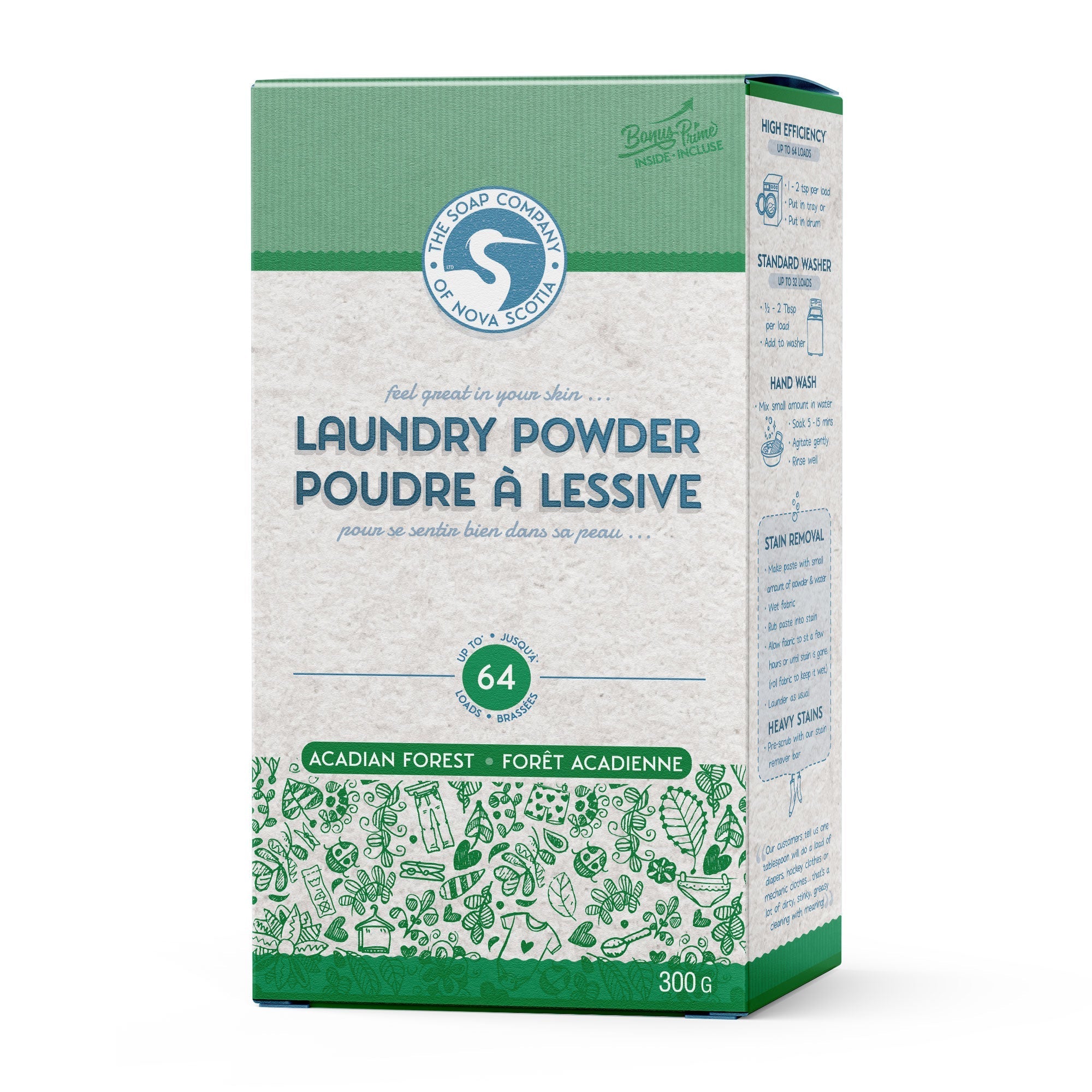 Laundry Powder ~ Acadian Forest